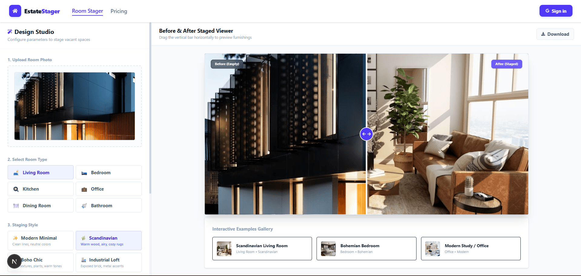AI Real Estate Stager
